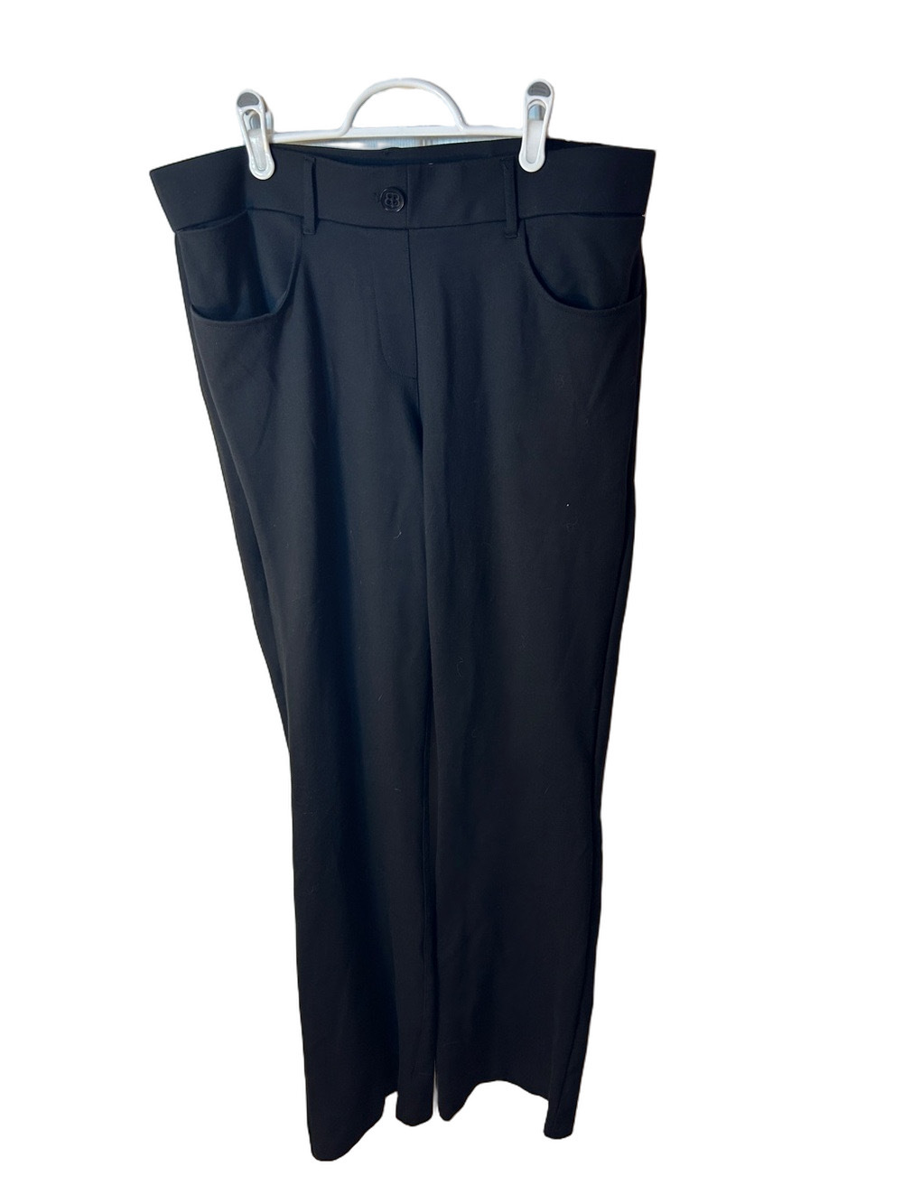 Betabeand Women's Black High-Waist Pull On Dress Pants size XL